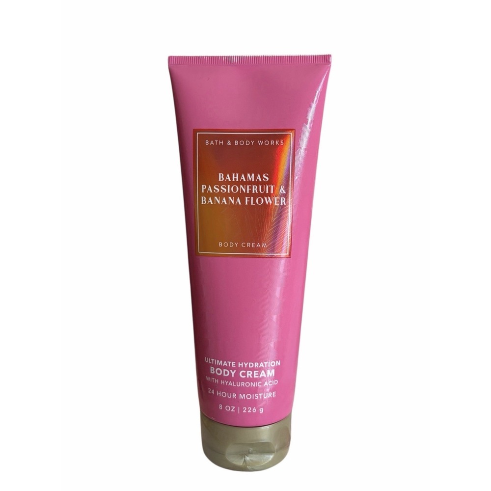 BATH &‎ BODY WORKS BAHAMAS PASSIONFRUIT BANANA FLOWER BODY CREAM LOTION 8 OZ